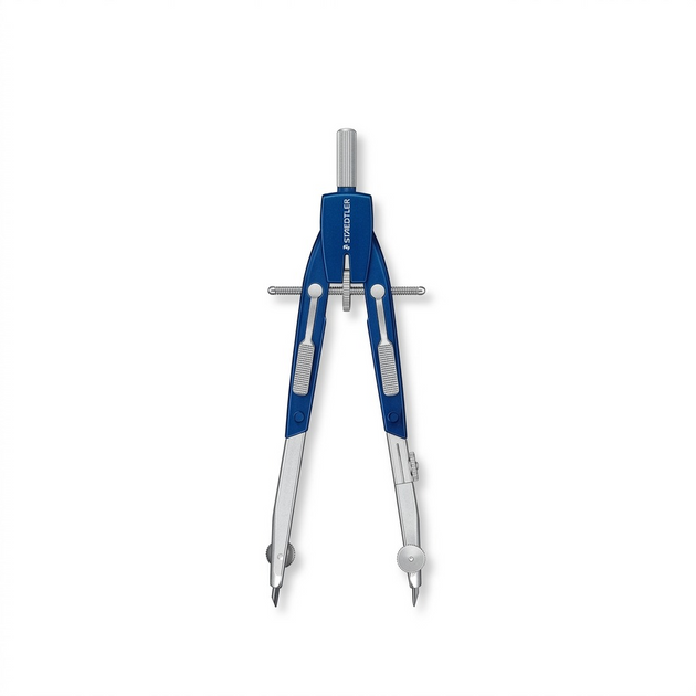 High-resolution hero shot of the STAEDTLER Mars 552 Comfort Compass on a seamless white background.