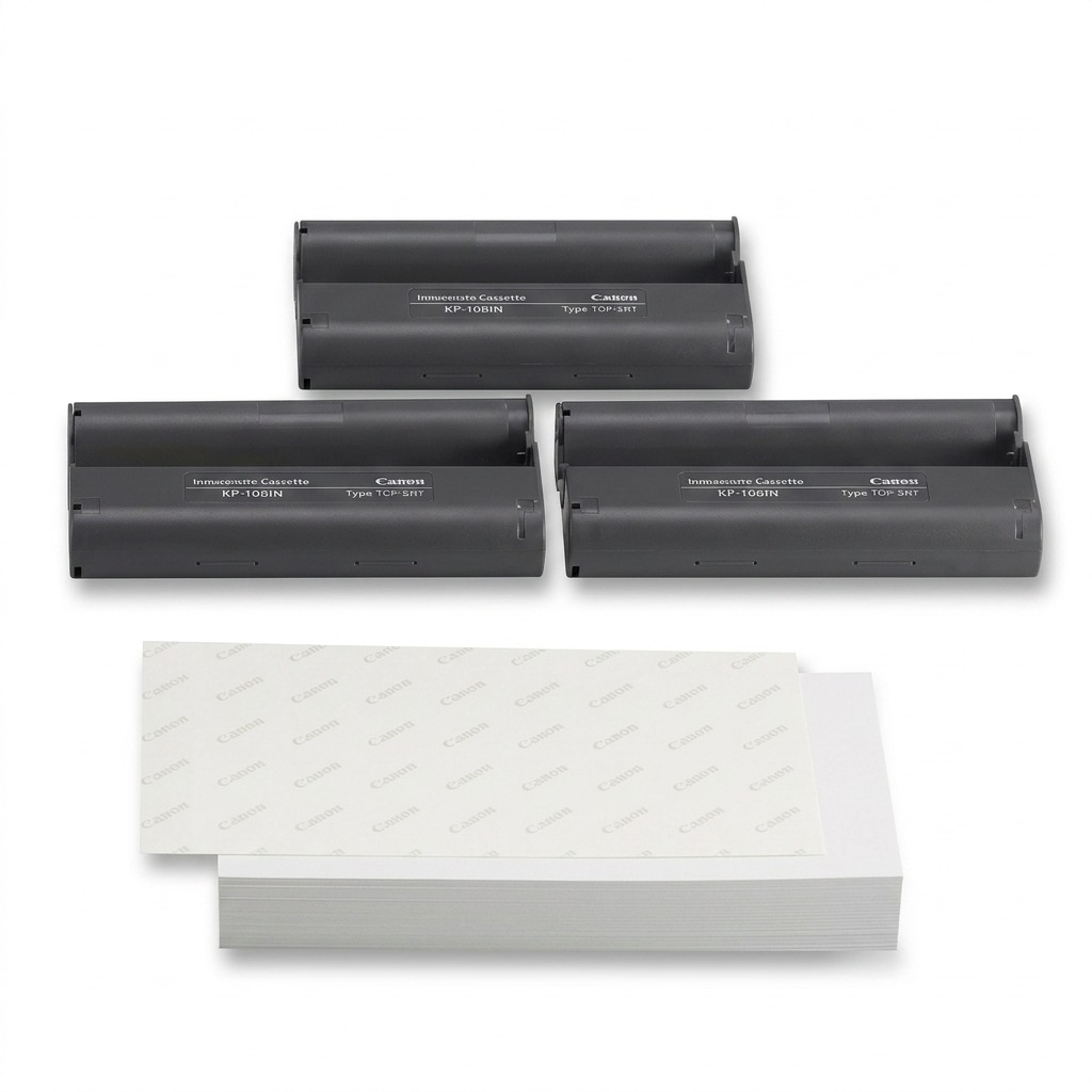 A close-up photograph of three grey rectangular toner cartridges.