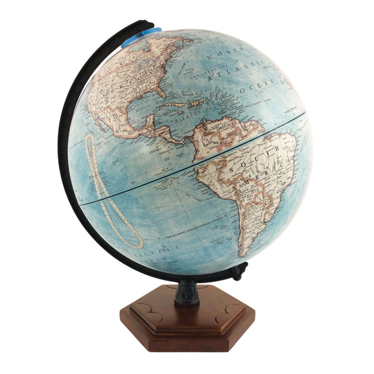 Palermo 9″ Raised Relief Globe – Replogle Globes