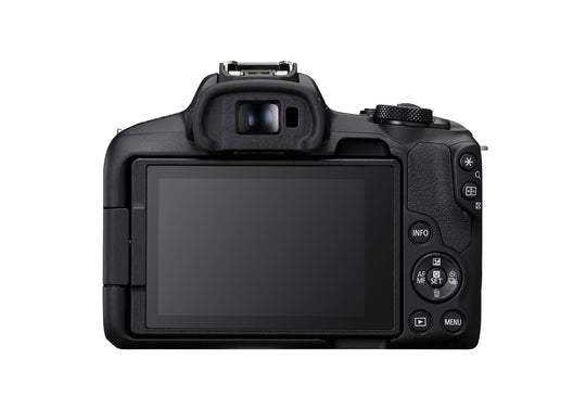 Canon EOS R50 kit - angled view
