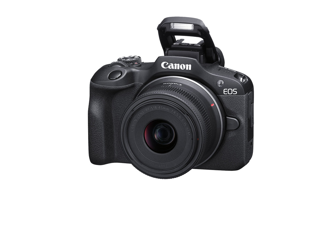 Canon EOS R100 lens kit - top view