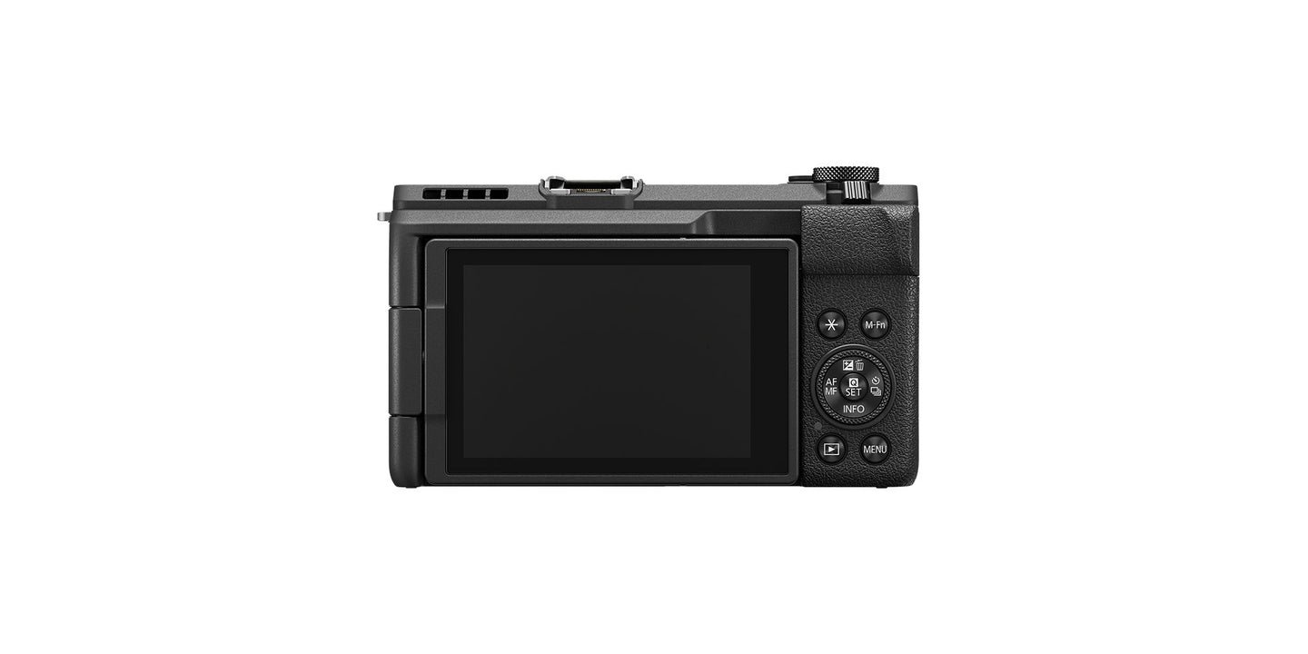 Canon PowerShot V1 - rear view with vari-angle screen