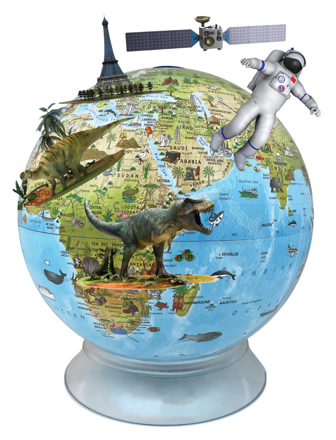 Day/Night Children Globe with AR Feature
