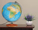 Odessa 12″ Blue Illuminated Raised Relief Desk – Replogle Globes