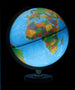 Livingston 12″ Blue Illuminated Raised Relief Desk – Replogle Globes – Africa illuminated