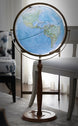 Chamberlin 16″ Blue Illuminated Raised Relief Floor National Geographic Collection – Replogle Globes