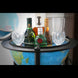 Empire Bar 16″ Blue Illuminated Raised Relief Floor – Replogle Globes