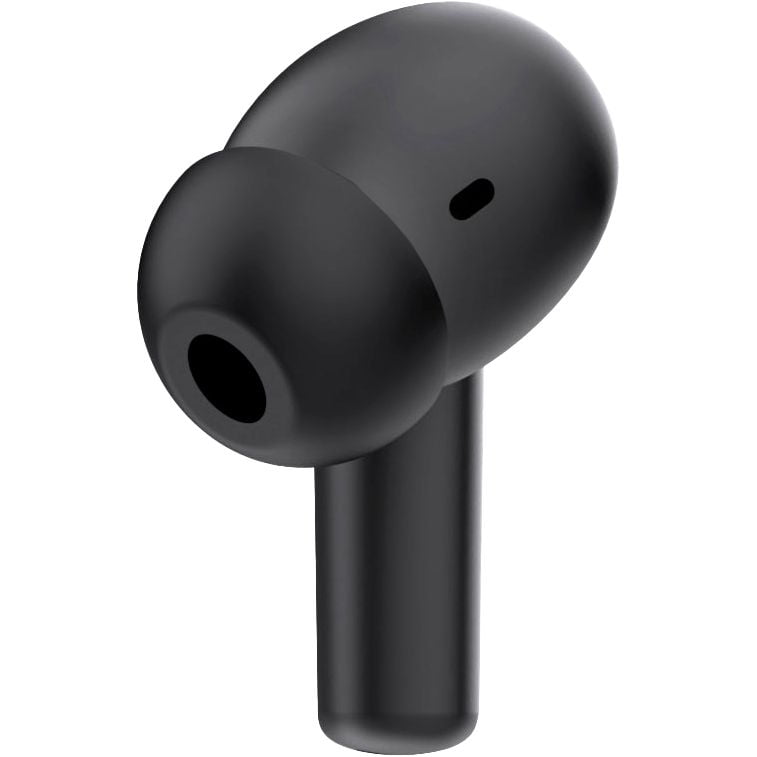 Wicked Audio Mojo 700 black earbud with ear tip, detail