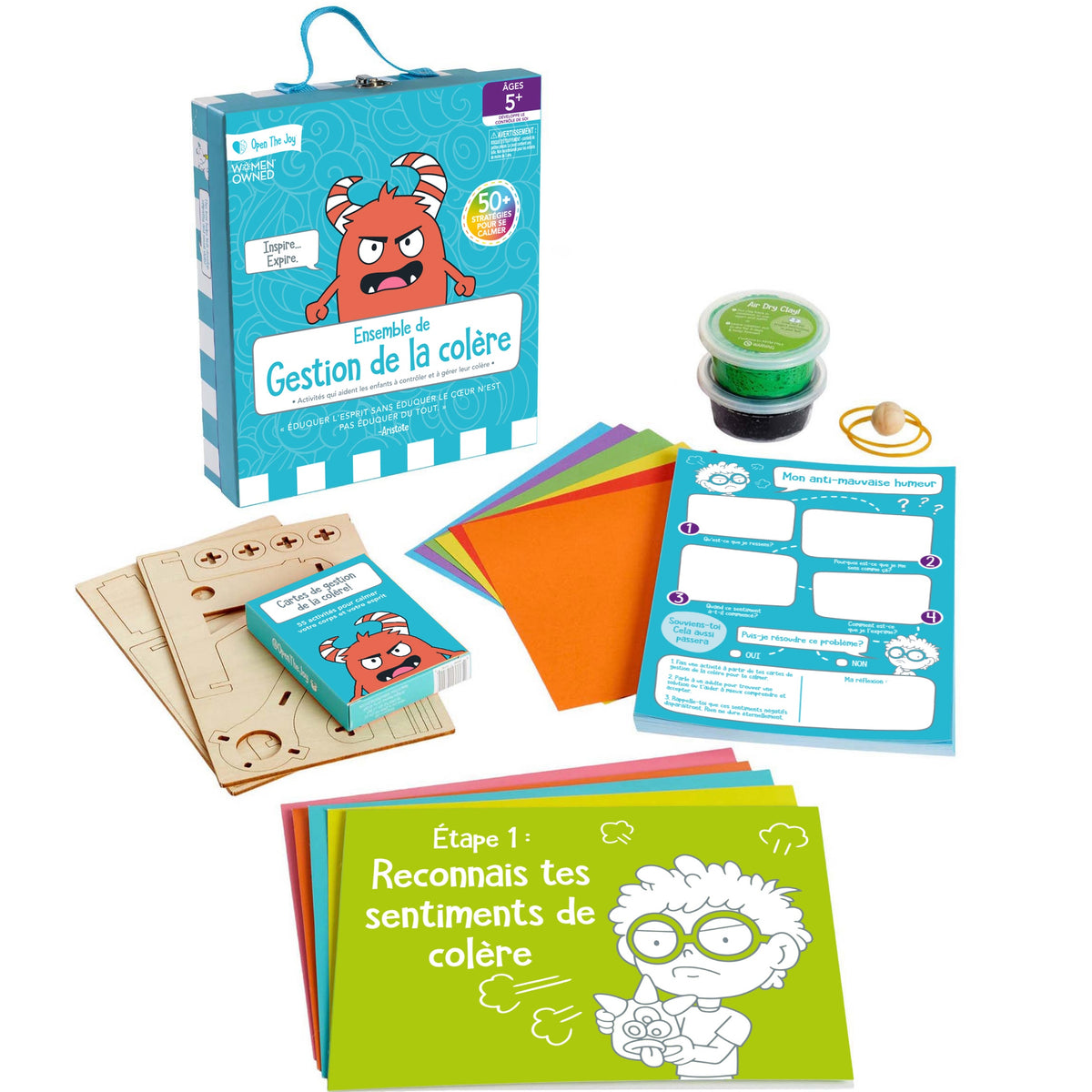 Trousse de gestion de la colère - Version française