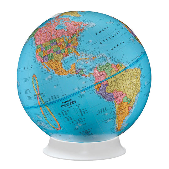 Apollo 9″ Blue Desk – Replogle Globes