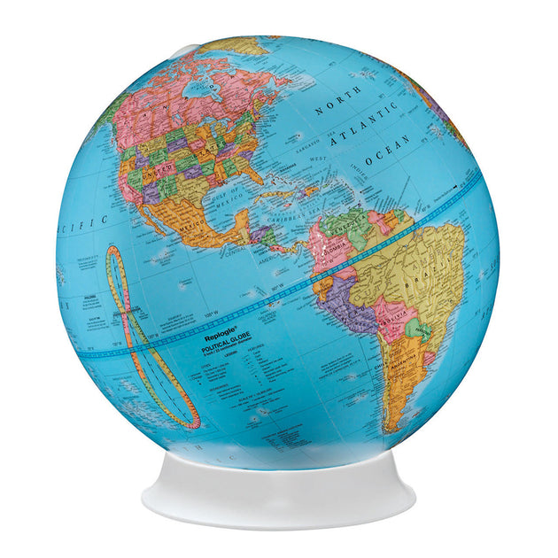 Apollo 9″ Blue Desk – Replogle Globes