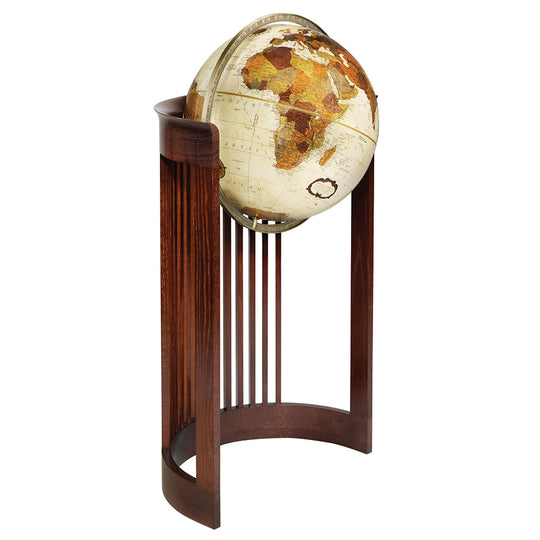 Barrel 16″ Bronze Metallic Raised Relief Floor Frank Lloyd Wright – Replogle Globes