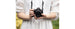 Canon EOS R50 in use - handheld shooting lifestyle shot