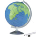 Geographer 12″ Write and Erase Globe for Kids Blue Desk – Replogle Globes