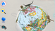 Globe for Kids 10″ Blue Illuminated Desk – Replogle Globes – AR app screen