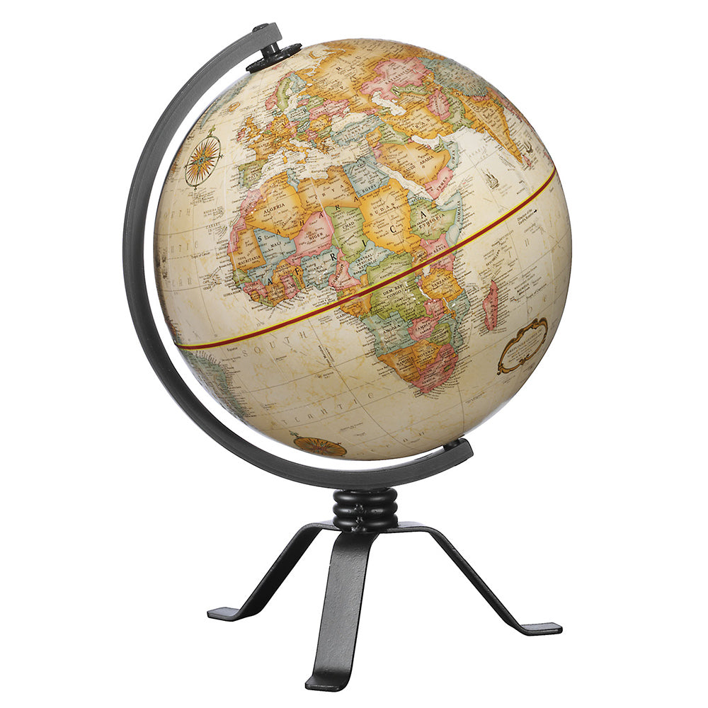 Mackie 9″ Antique Raised Relief Desk – Replogle Globes
