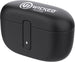 Wicked Audio Mojo 800 black charging case, angled view