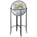 Trafalgar 16″ Blue Ocean Floor Globe (French) – Replogle Globes