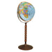Treasury 12″ Blue Raised Relief Floor – Replogle Globes