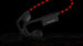 OPN Sound Dashlyte+ water-resistant headphones with LED strip lit