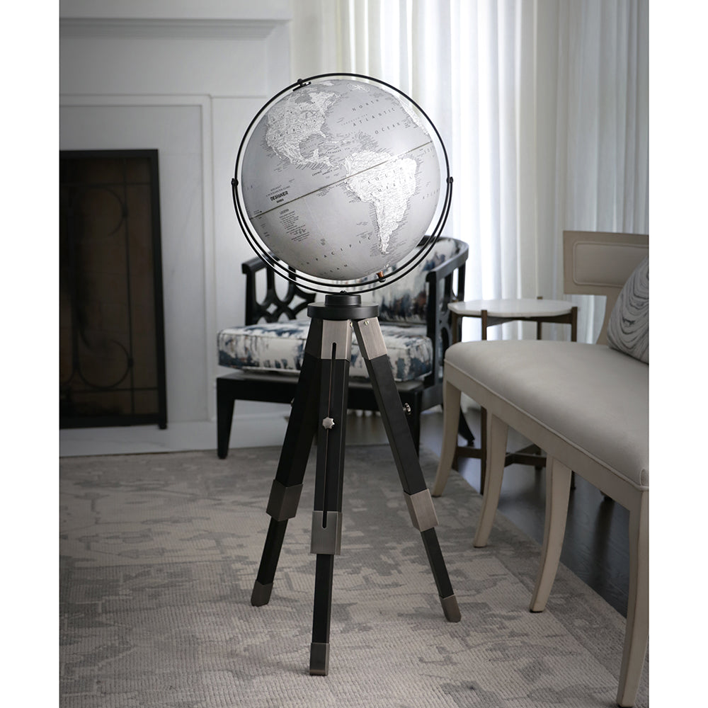 Willston 16″ Gray Raised Relief Floor Designer Series – Replogle Globes