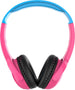 Wicked Audio Tricky Tike Candy Pink headphones, front view