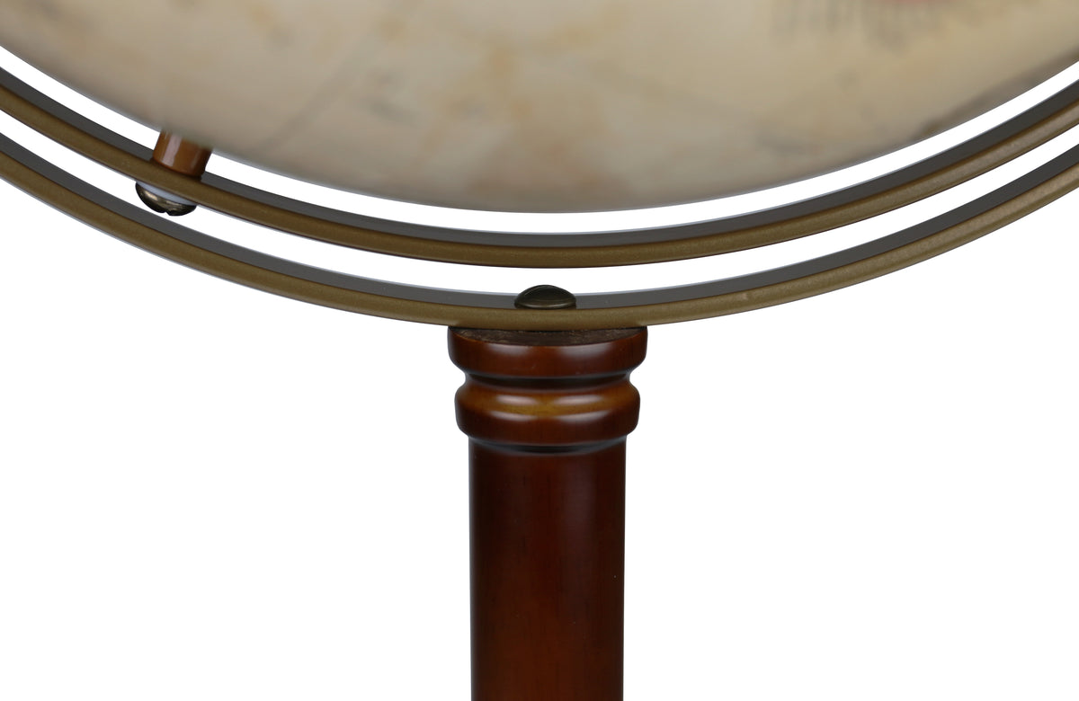 Commander II 16″ Antique Ocean Floor Globe (French) – Replogle Globes