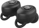 Wicked Audio Axoma black earbuds with ear-hook wing tips