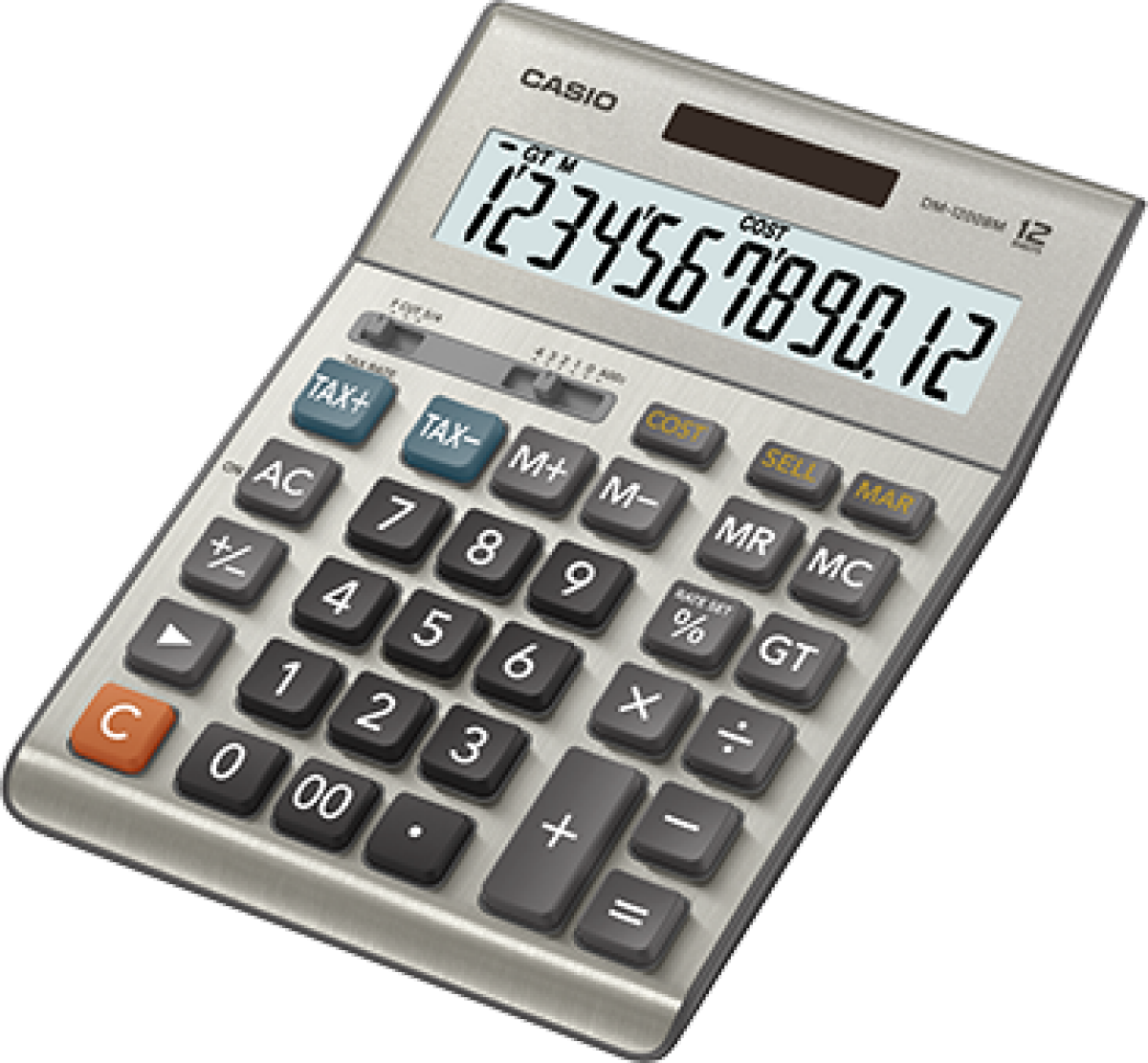 Casio DM-1200BM Desk Calculator