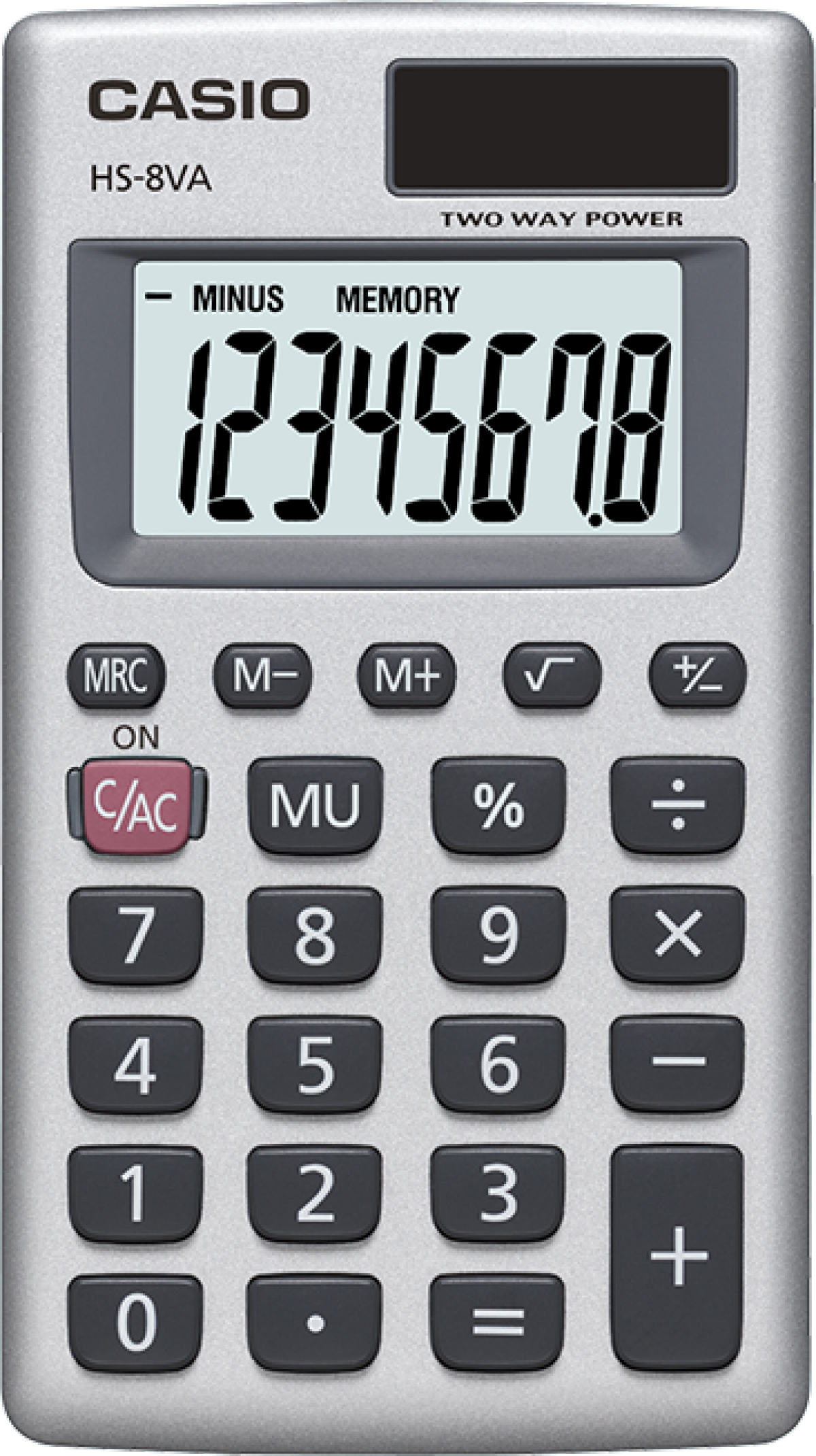 Casio HS-8VA Compact Calculator