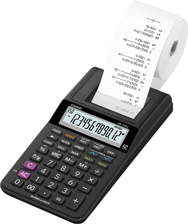 Casio HR-10RC Printing Calculator