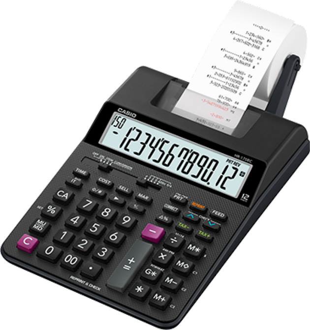 Casio HR-170RC Printing Calculator