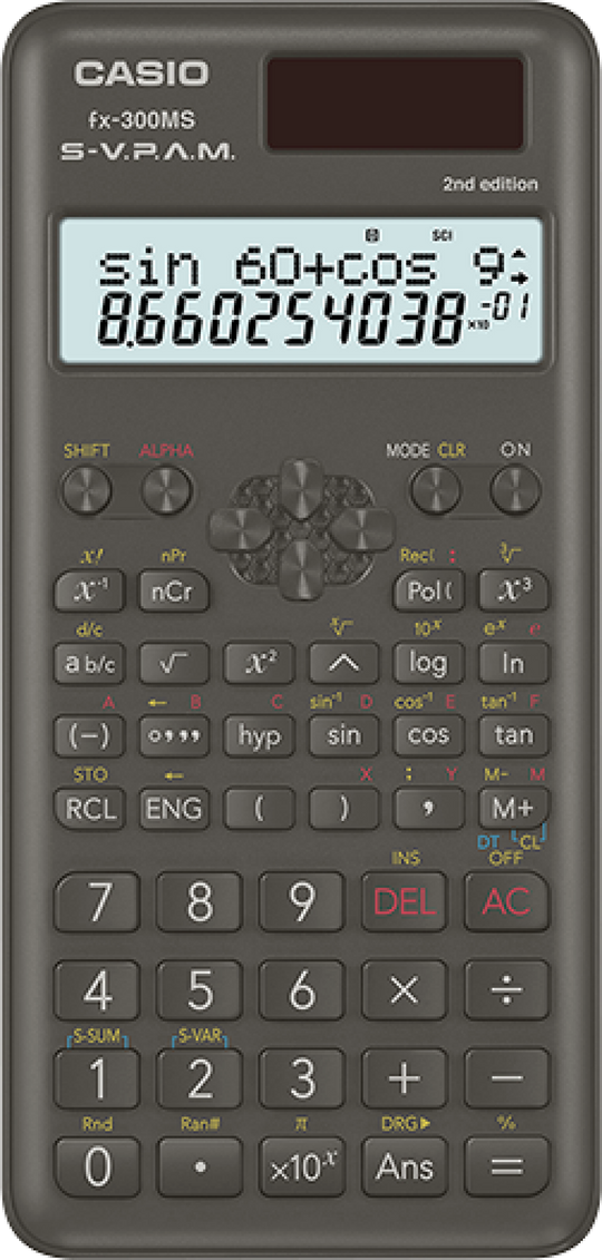 Casio fx-300MS PLUS 2nd Edition Scientific Calculator