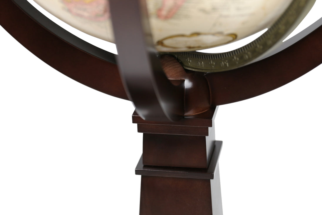 Logan 16″ Antique Raised Relief Floor Heirloom – Replogle Globes