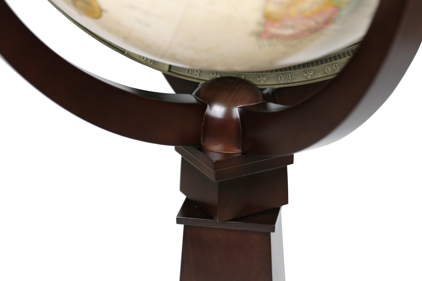 Logan 16″ Antique Raised Relief Floor Heirloom – Replogle Globes