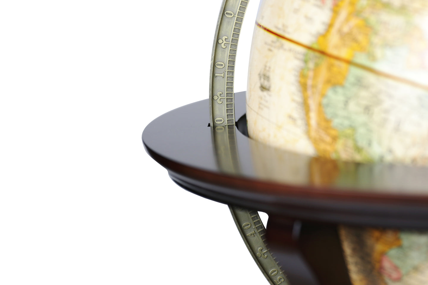 Logan 16″ Antique Raised Relief Floor Heirloom – Replogle Globes