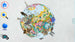 Globe for Kids 10″ Blue Illuminated Desk – Replogle Globes – AR app screen