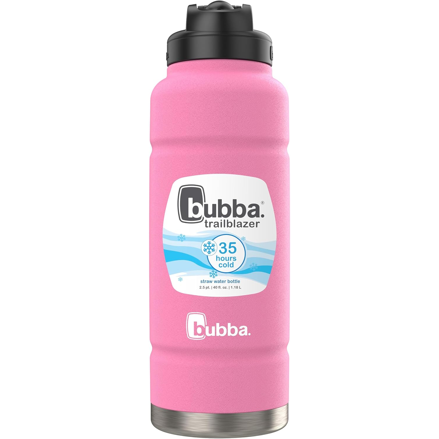 Trailblazer Insulated Bottle 40oz - Azalea